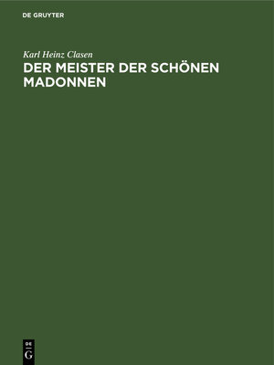 cover image of Der Meister der Schönen Madonnen
